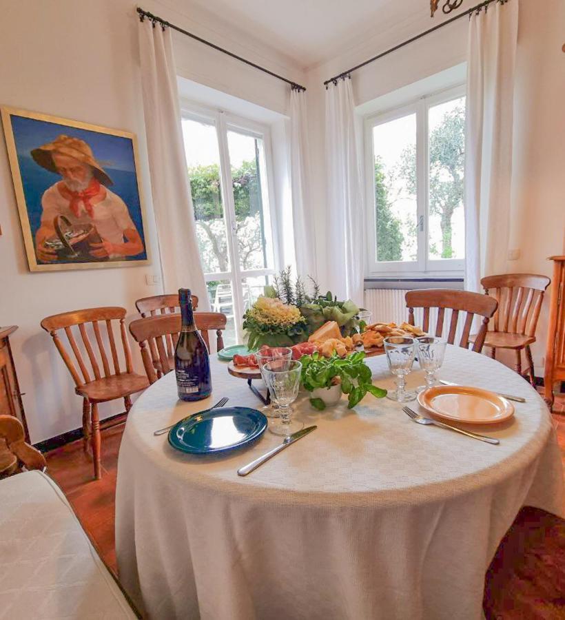 L'Uliveto Di Santa Con Piscina Villa ซานตา มาร์เกอริตา ลีกูเร ภายนอก รูปภาพ