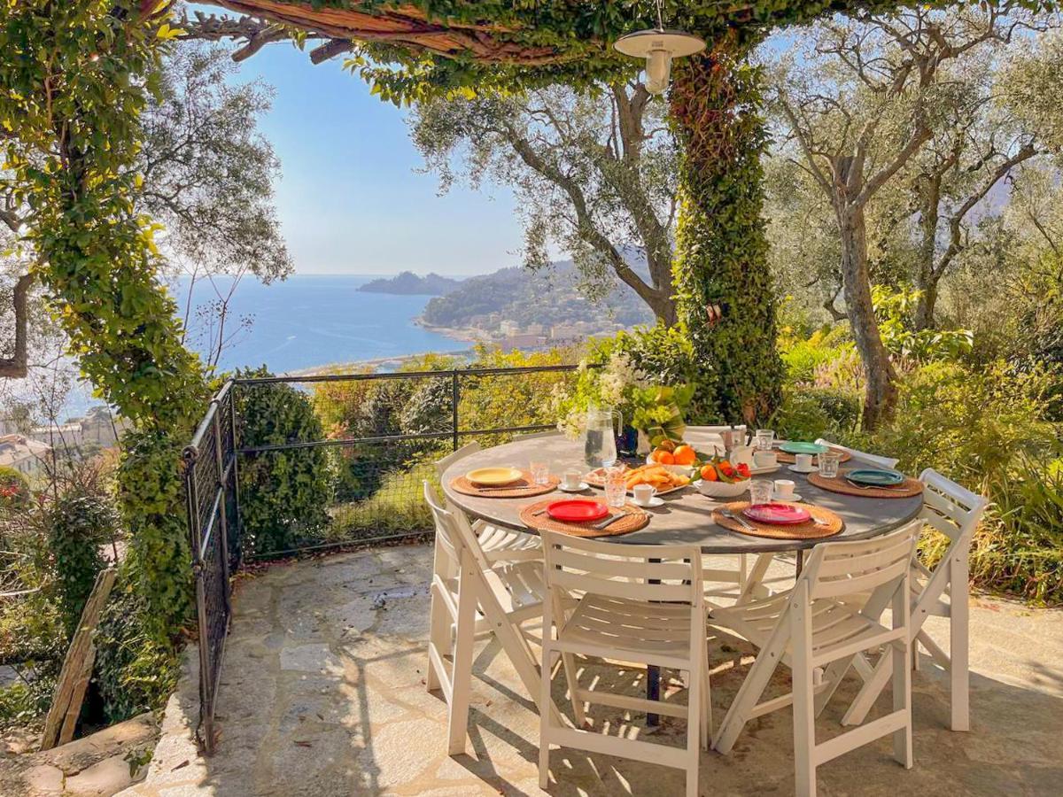L'Uliveto Di Santa Con Piscina Villa ซานตา มาร์เกอริตา ลีกูเร ภายนอก รูปภาพ